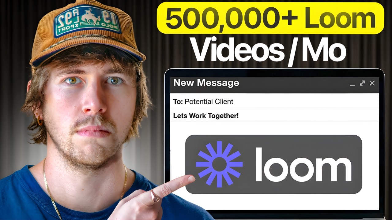 Thumbnail design: highlighted yellow headline block with a laptop interface screenshot.